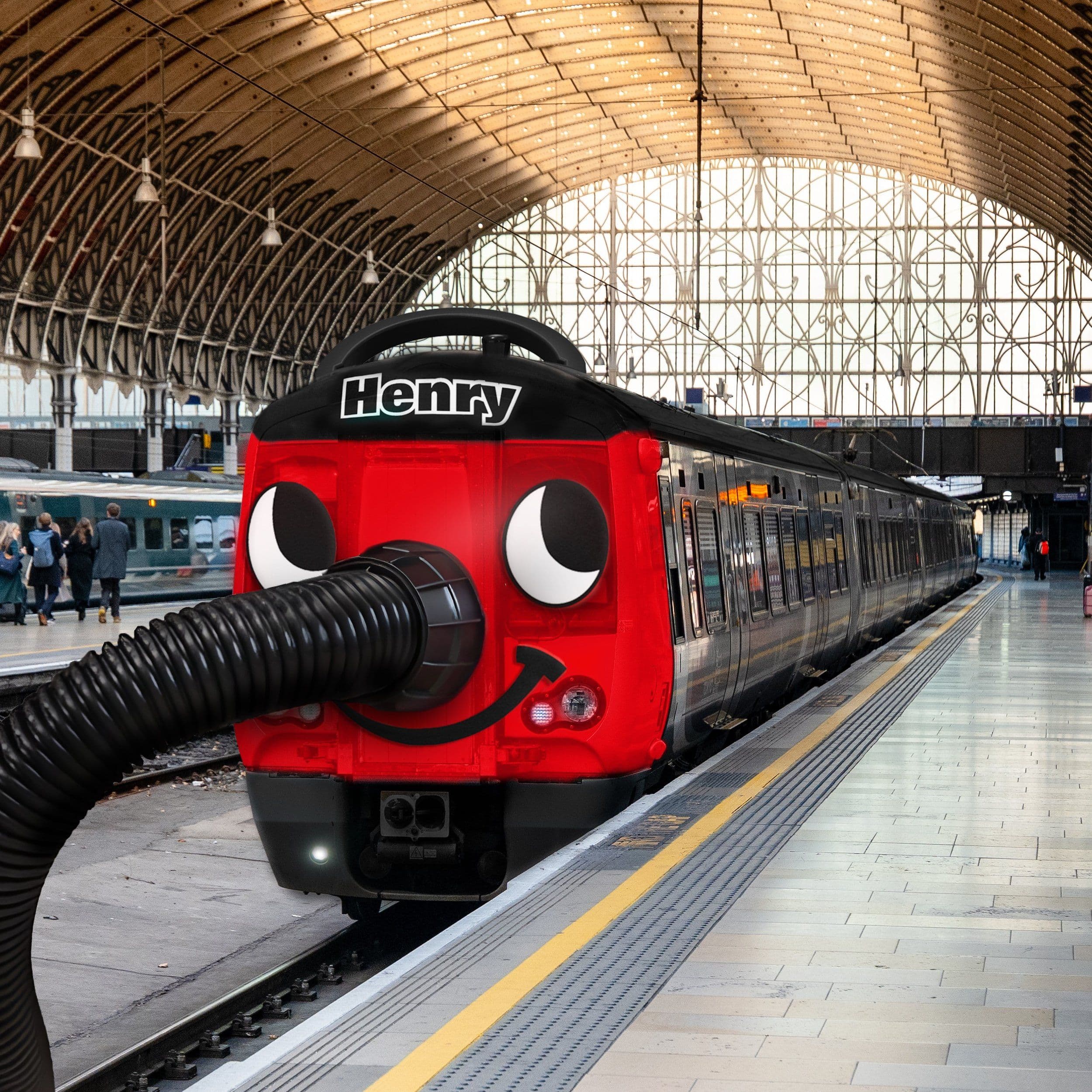 HEATHROW EXPRESS TEAMS UP WITH HENRY VACUUM CLEANER FOR THE WORLD’S FIRST SPRING CLEANING TRAIN! - Image 1.jpeg